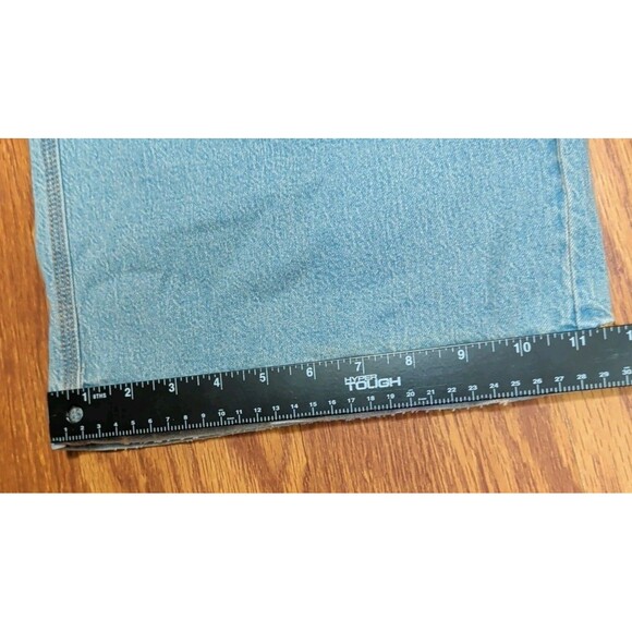 NO Boundaries Jeans Women’s Size 18 Light Enzyme W Tint Denim Wide Leg Zip NEW - Picture 6 of 15